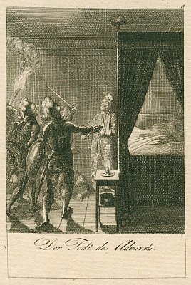 Chodowiecki and the Massacre of St Bartholomews Day - The death of the Admiral E 920