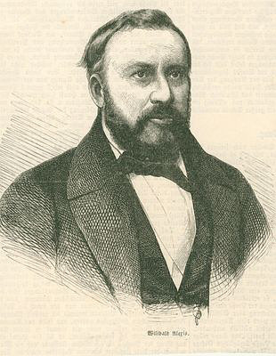 Alexis, Willibald, in reality George Wilhelm Heinrich Haering<br>1798-1871<br>writer of Huguenot descent, Woodcut