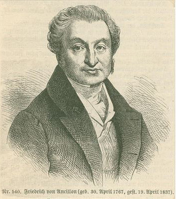 Ancillon, Friedrich von<br>1767-1837<br>French-Reformed minister and historian in Berlin