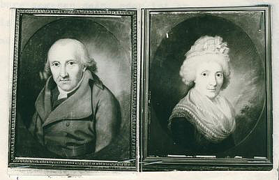 Guichard, Johann Philipp II.<br>1726-1798<br>and spouse Sophie Margarete ne Ludwig, Magdeburg