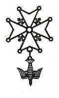 Huguenot Cross - Design: Dieter von Andrian - Official Cross - Huguenot Association of Germany